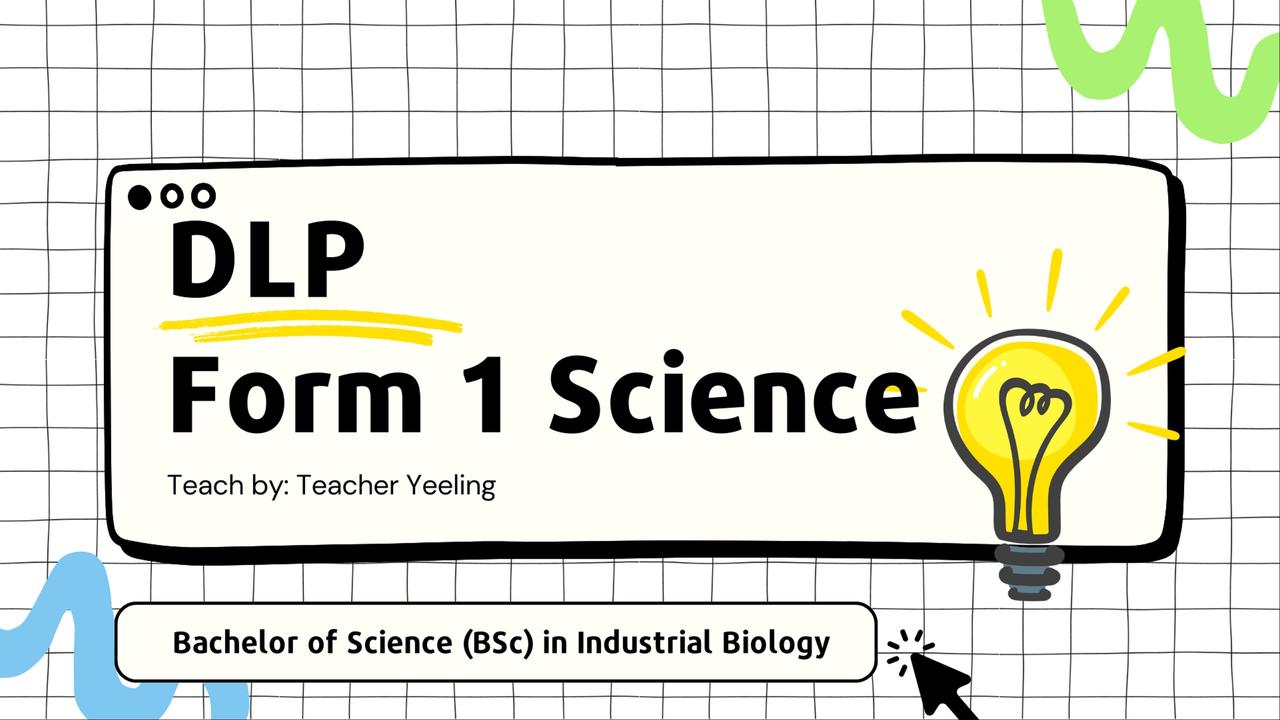 DLP Science Form 1 | Stageo